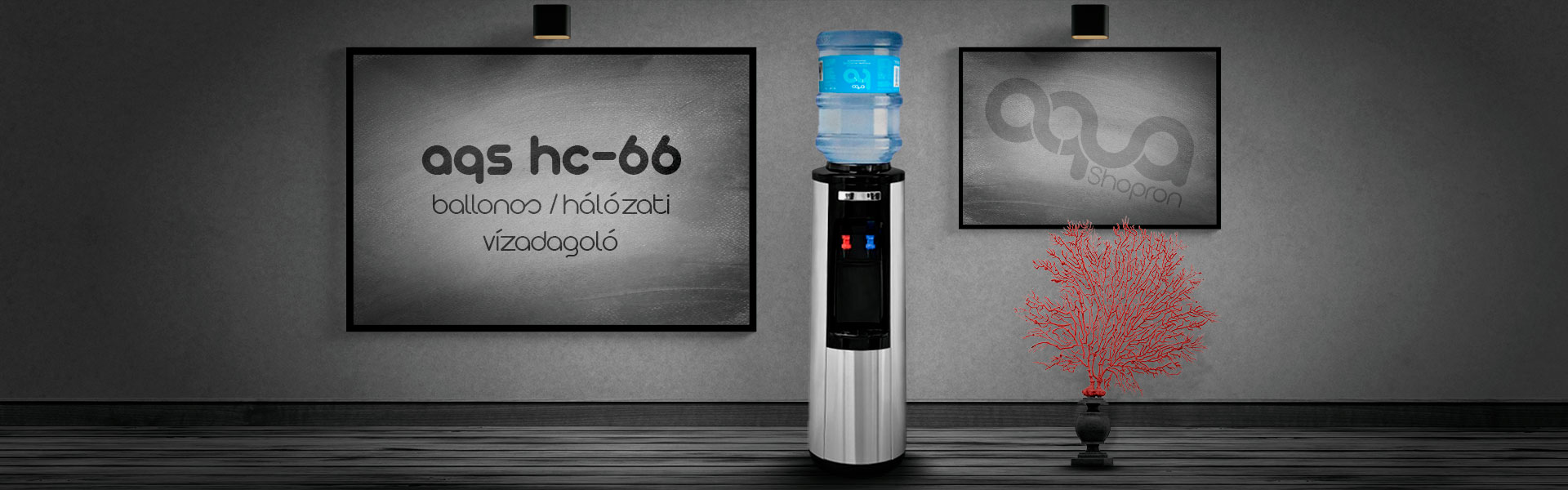 AQS HC-66 ballonos/hálózati vízadagoló
